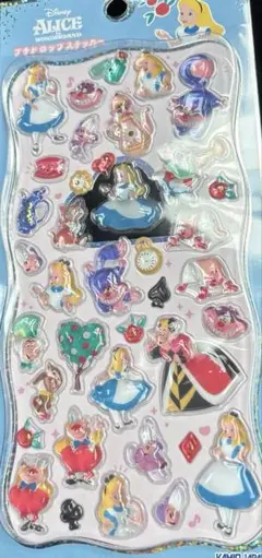 新品　ボンボンドロップシール　アリス　1シート