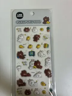 LINE FRIENDS PUKUPUKU シール