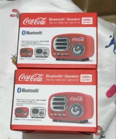 DAISO Bluetoothスピーカー コカ・コーラ 赤白セット