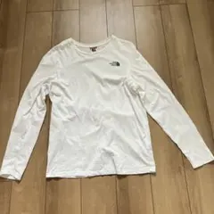 THE NORTH FACE ホワイト ロングスリーブ Tシャツ