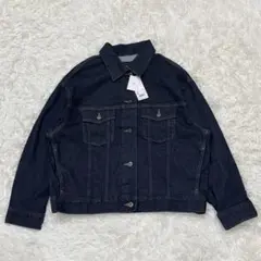1503　ユニクロ　オーバーサイズデニムジャケット　XL　レディース