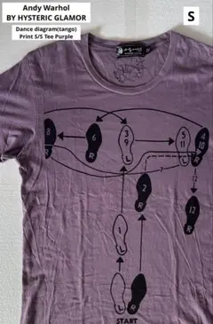 アンディウォーホル BY ヒステリックグラマー ステップHowTo Tee S