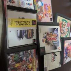 値下げ、PS1ゲームソフト8点セット