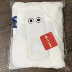 ムーミン　ニョロニョロ　ブランケット　青