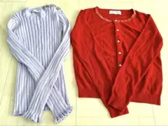 【ROPÉ PICNIC•AG by aquagirl 】長袖トップス2点セット