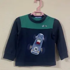 familiar ロンT 長袖　Tシャツ　90サイズ 車