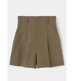 moussy ハイウェストショートパンツ ベージュ