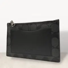 美品✨Coach Signature PVC Coinpurse KeyRing