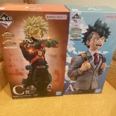 僕のヒーローアカデミア 一番くじ A賞 緑谷出久 C賞 爆豪勝己 - メルカリ