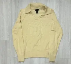 DIESEL ディーゼル　スキッパーニット　y2k 古着　ポロシャツ　00s