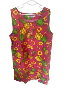 ⚫︎BEAMS mini パイナップル柄ワンピ⚫︎ 130サイズ