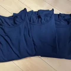 ネイビー ヒートテック 3枚セット