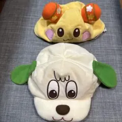 いないいないばぁ　わんわん うーたん 帽子 セット