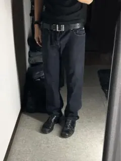 Emporio Armani Black Wide Studs Denimのサムネイル