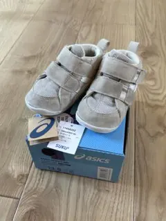 ASICS ベビーシューズ 13.5 cm ベージュ