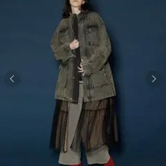 MAISON SPECIAL 2WAYチュールドレス(黒) セットアップ