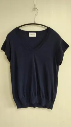 ユナイテッドアローズ UNITED ARROWS　ネイビー　半袖トップス