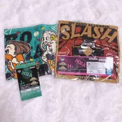 僕のヒーローアカデミア 一番くじ タオル2枚＋ステッカーセット H賞J賞ヒロアカ