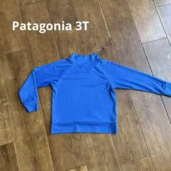 パタゴニア ベビー 3Tラッシュガード　青