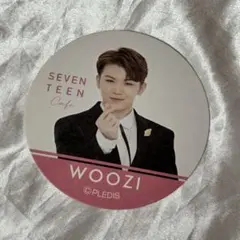 WOOZI SEVENTEEN Cafe コースター
