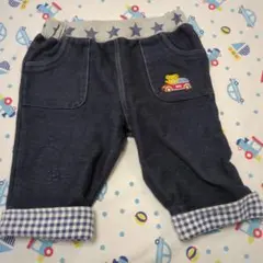 ミキハウス　100cm ハーフパンツ 星柄ウエスト