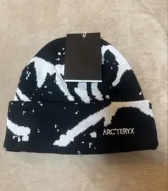 ARC'TERYX ニット帽 ブラック・ホワイト