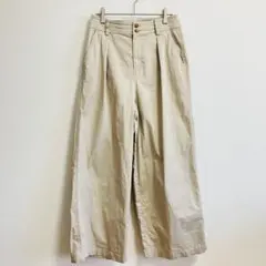 ジャーナルスタンダードレリューム ベージュ ワイドパンツ ストレート チノパン