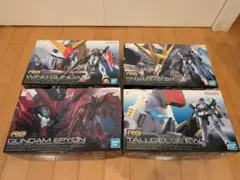 【Wガンダム RG 4種セット】ウイング・ゼロEW・トールギスEW・エピオン Wガンダム RG 4種セット】ウイング・ゼロEW・トールギスEW・エピオン