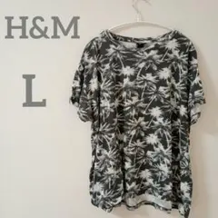 Tシャツ H&M 半袖Tシャツ L コットン100% ユニセックス