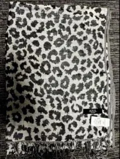 新品未使用品！AZUL by moussy マフラーストール フリンジレオパードのサムネイル