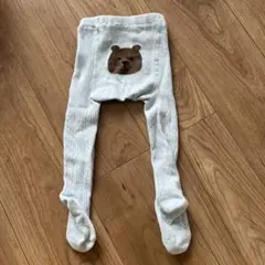 babyGAP クマタイツ　ベビータイツ 12-24ヶ月 水色