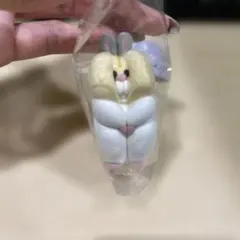 すきまハムスター　マスコットフィギュア2 ジャンガリアンプディング