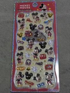 ミッキーマウス　プチドロップステッカー　正規品