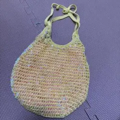 COCUE(コキュ) スパンコール ハンドバッグ