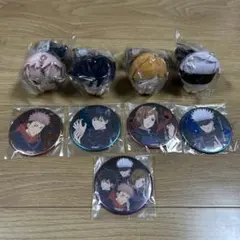 呪術廻戦　はぐキャラ　缶バッジ　１年生 +五条先生セット
