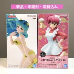 フィギュア２体セット　うる星やつら・ラム　らんま1/2・らんま