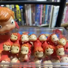ジブリ 崖の上のポニョ いもうといっぱいセット ソフビホルダーセット ジブリ 崖の上のポニョ いもうといっぱいセット ソフビホルダー