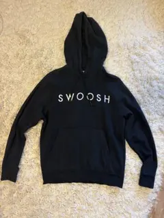 NIKE SWOOSH ブラック パーカー M