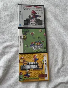 Nintendo DS 3DS マリオ ゲームソフト 3本セットのサムネイル