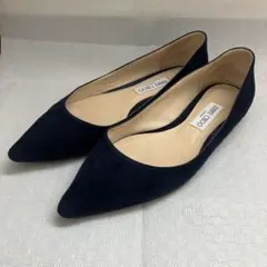 箱保存袋付き✨マノロブラニク KIETTA キエッタ ネイビー スウェード