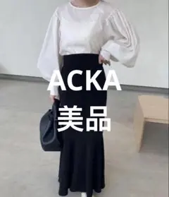 美品 Acka sheer balloon tops シースルー　ブラウスのサムネイル