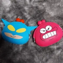 クレヨンしんちゃん　コインケース　お財布　アクション仮面　がま口