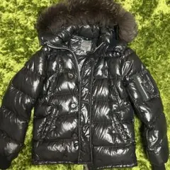 【美品】DUVETICA ブラックダウンジャケット 48