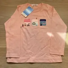 新品未使用　familiar 刺繍長袖カットソー 110