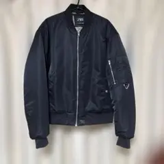 ZARA ブラック MA-1ジャケット M