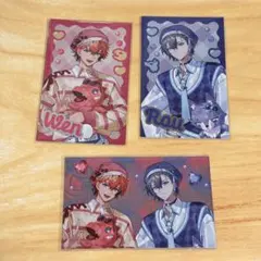 にじさんじ 赤城ウェン 小柳ロウ ぎゃうるふ チェキ