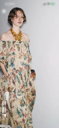 Zara size s ロングワンピース