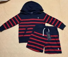 ラルフローレン　セットアップ　トップス　100 パンツ 110 キッズ　ポロ