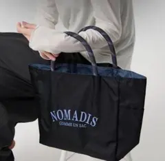 新品未使用＜NOMADIS＞SAC2 WIDE トートバッグ/ブラック