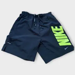 ナイキ Dri-FIT ランニングショーツ S ビッグロゴ カナダ製ブラック